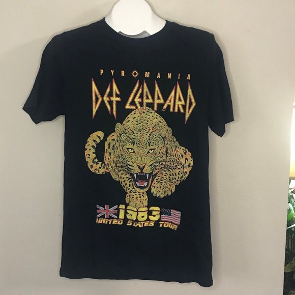 DEF LEPPARD Other - NWOT Def Leppard Pyromania Tour Graphic